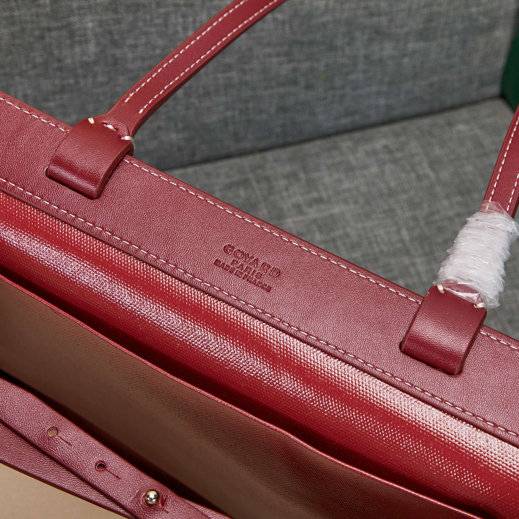 Bellechasse Biaude PM Tote Bag In Burgundy